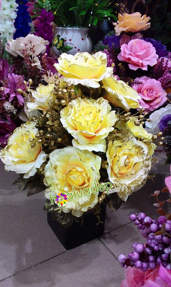 hoa hong vang - hoa lua - hoa gia